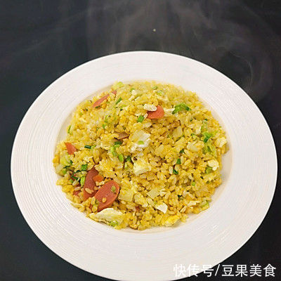 好吃|粒粒分明的蛋炒饭这样做，才好吃哦