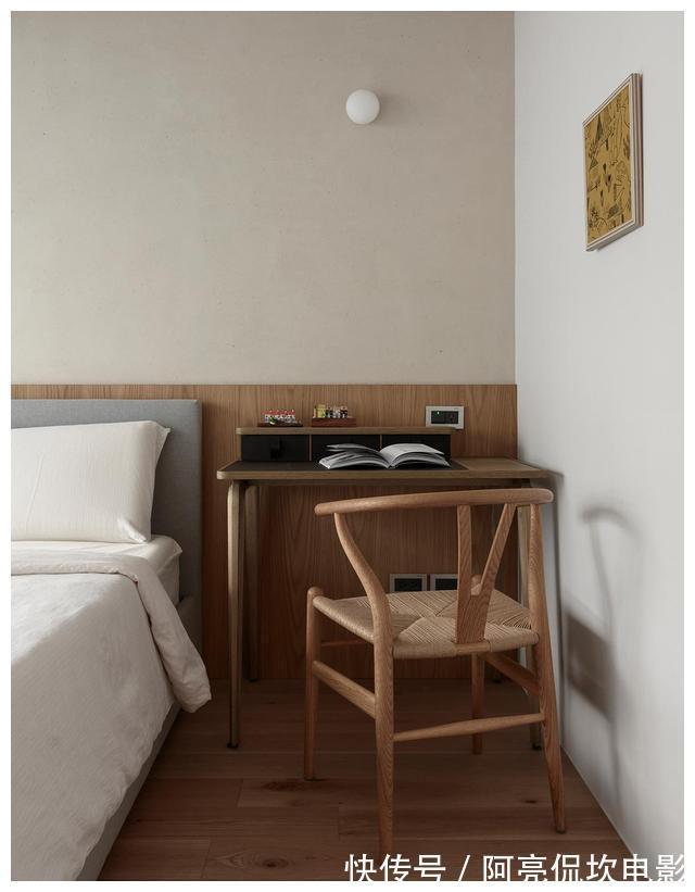 茶室|100㎡三居室，没有电视墙，开放式茶室、餐厨一体化，让家更实用！