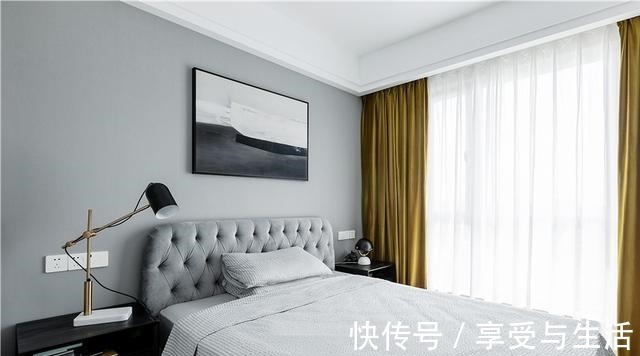 现代|103㎡现代简约风,自然与现代的碰撞,体验撞色带来的震撼美!