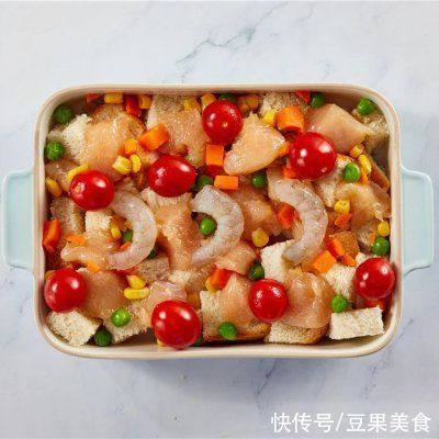 低卡低脂快手早餐（二）|全麦吐司烘蛋 | 鸡胸肉