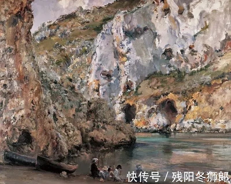 锡切斯@朋友都是现代派画家,但他坚守传统油画结合印象派技法,获奖无数