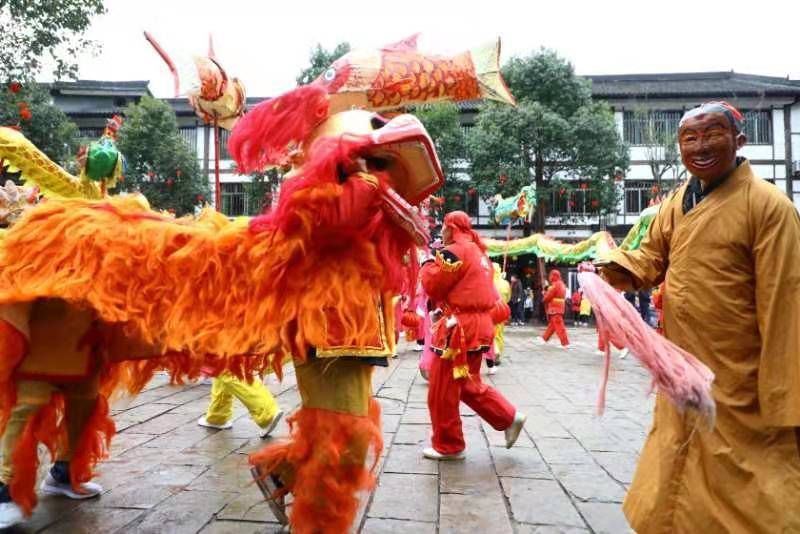 春节|春节将至 四川广元剑门关年味十足 200余场非遗虎戏精彩来袭