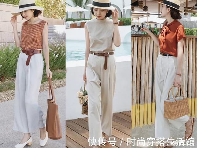 大长腿|烈日炎炎,又到了穿裤子的季节,瞧瞧这4条裤子,时髦又显瘦