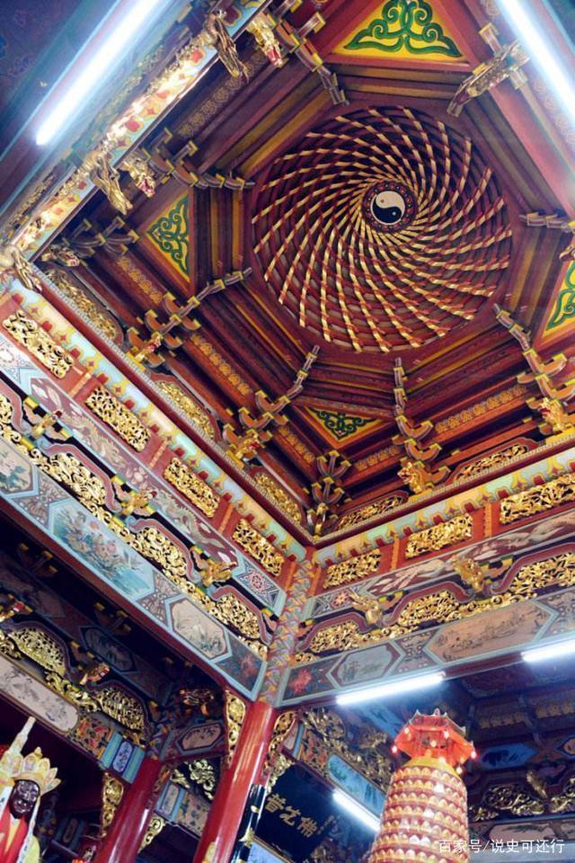 四方形@中国高级天花——藻井,震慑人心的穹顶之美,古代工匠太强了