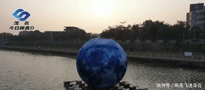 茂名小东江超级月亮下水,沿江路开始变身星光大道!