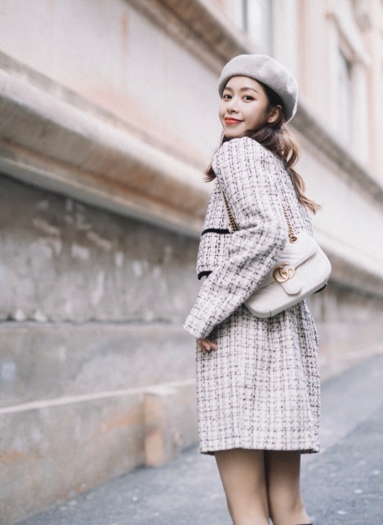 秋冬|不显老也不装嫩,入冬后流行的小香风快来试试,穿出优雅知性!