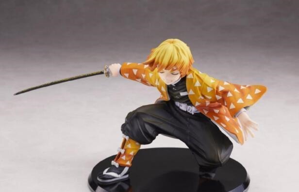 向前方|鬼灭之刃:我妻善逸手办来袭,半觉醒帅到没朋友,脚滑太可爱