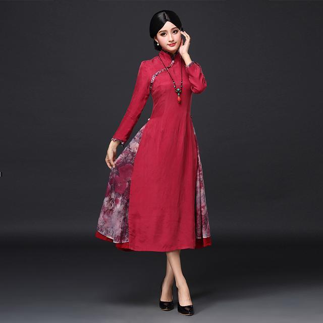 唯美|30-50岁女人一袭旗袍连衣裙,唯美中国风尽收眼底,优雅减龄