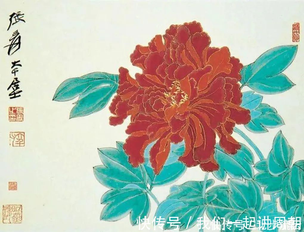 张大千!国画大师张大千,绘画作品极具特色,对后世影响颇深