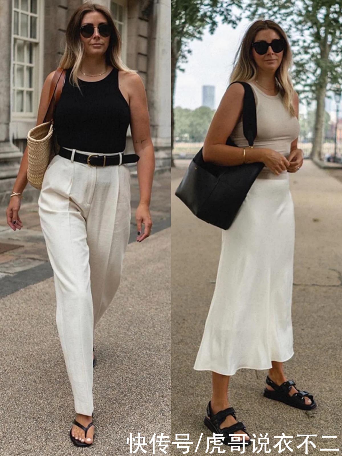 中年|身材高壮的中年女人，穿衣记住“4穿4不穿”，极简大气更高级