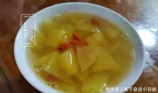 冬季,用苹果和它们一起煮,健脾和胃润肺止渴,女人常喝对皮肤好