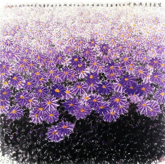 浙江省国际美术交流协会!当代实力画家金晓海——2022迎新春