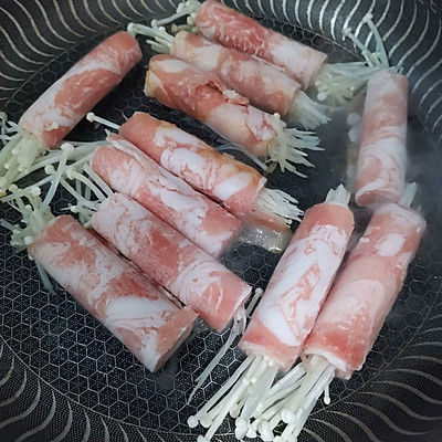 肉卷|金针菇肉卷