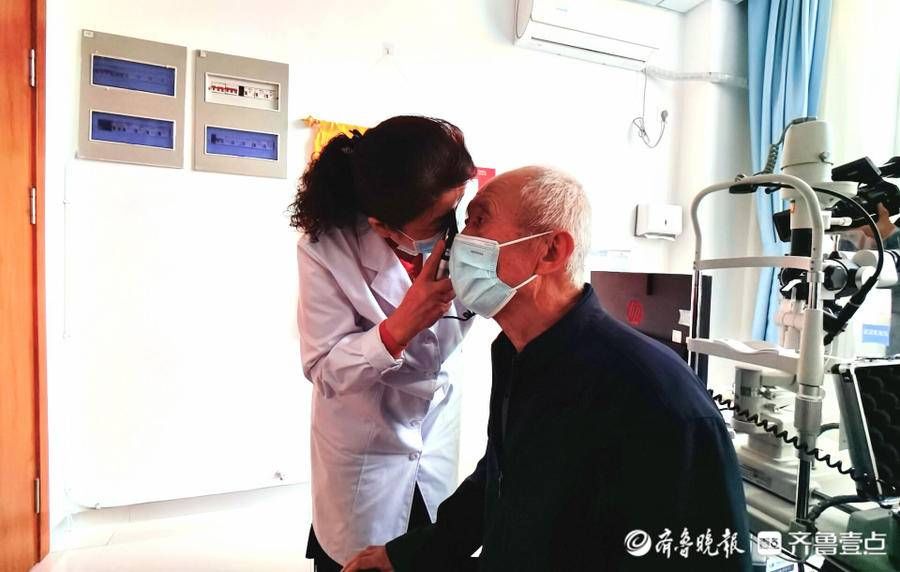 老年人|与眼科名医面对面！聊城这群老人收获别样的重阳关怀