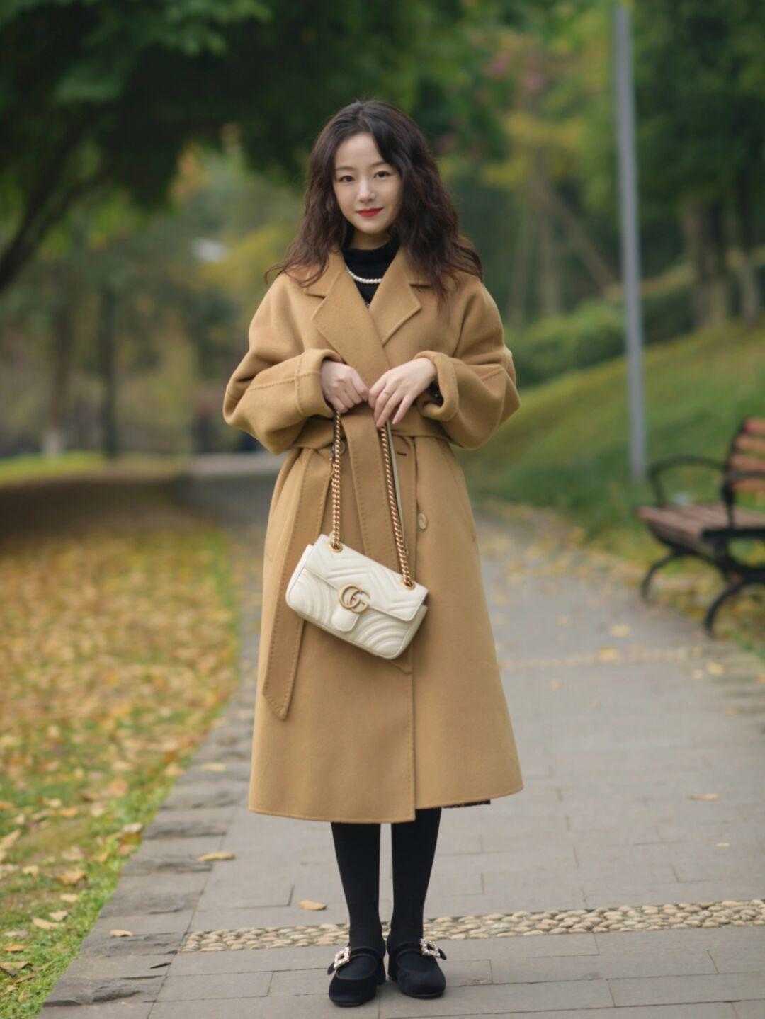 紧身裤 小个子怎么穿大衣显高又时髦?看看这些搭配造型,每一套都可照穿