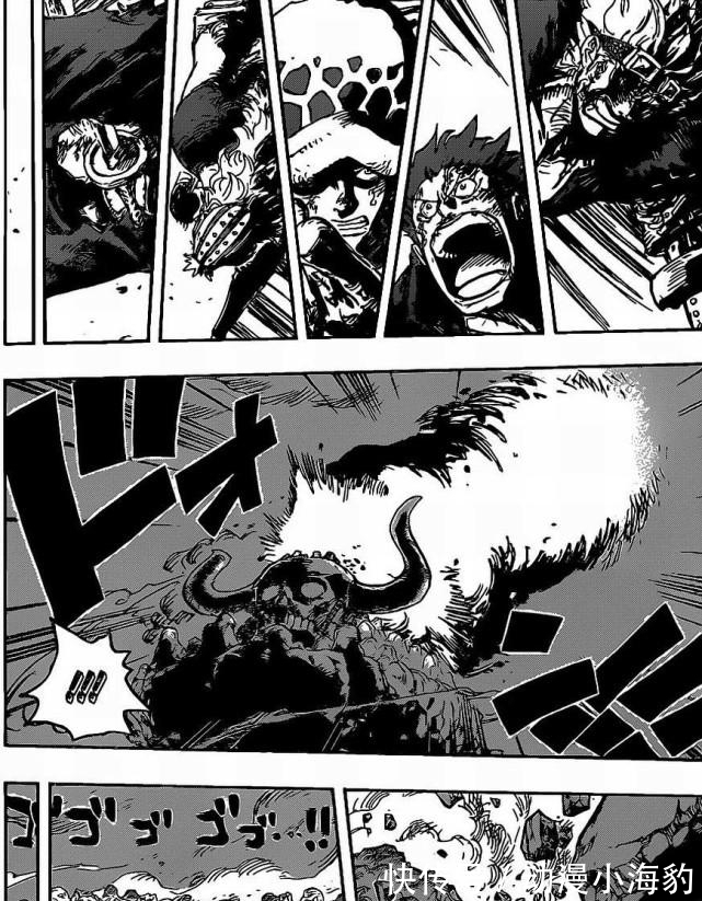 四皇大妈|海贼王:路飞霸气太强,罗用能力转移不了!