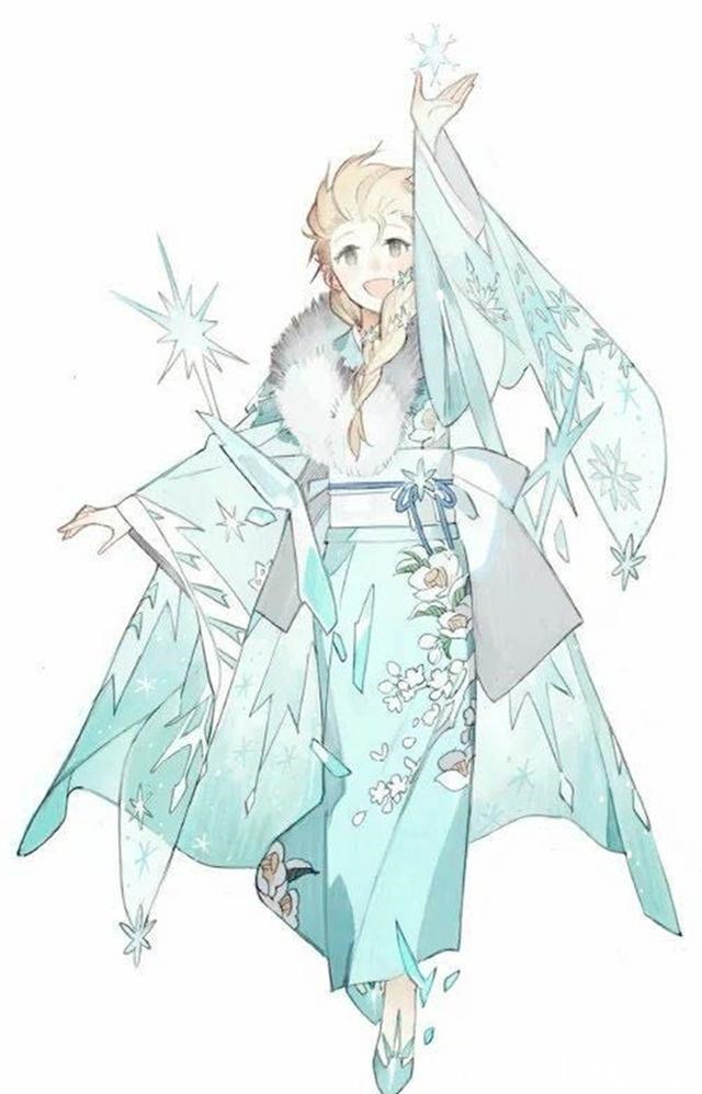 迪士尼|当艾莎女王变换了风格,现代风气质优雅,萝莉风有点不太一样