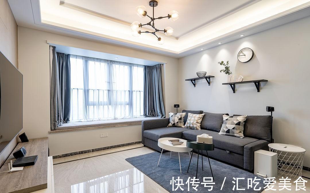 家装|85平的北欧家装,一个精装的小家,享受浪漫的慢生活