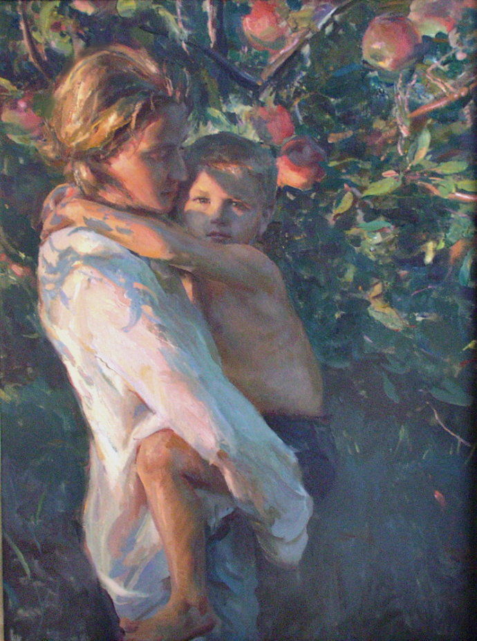 丹尼尔·夫·捷哈兹&美国艺术家丹尼尔·夫·捷哈兹油画中令人怦然心动的美人