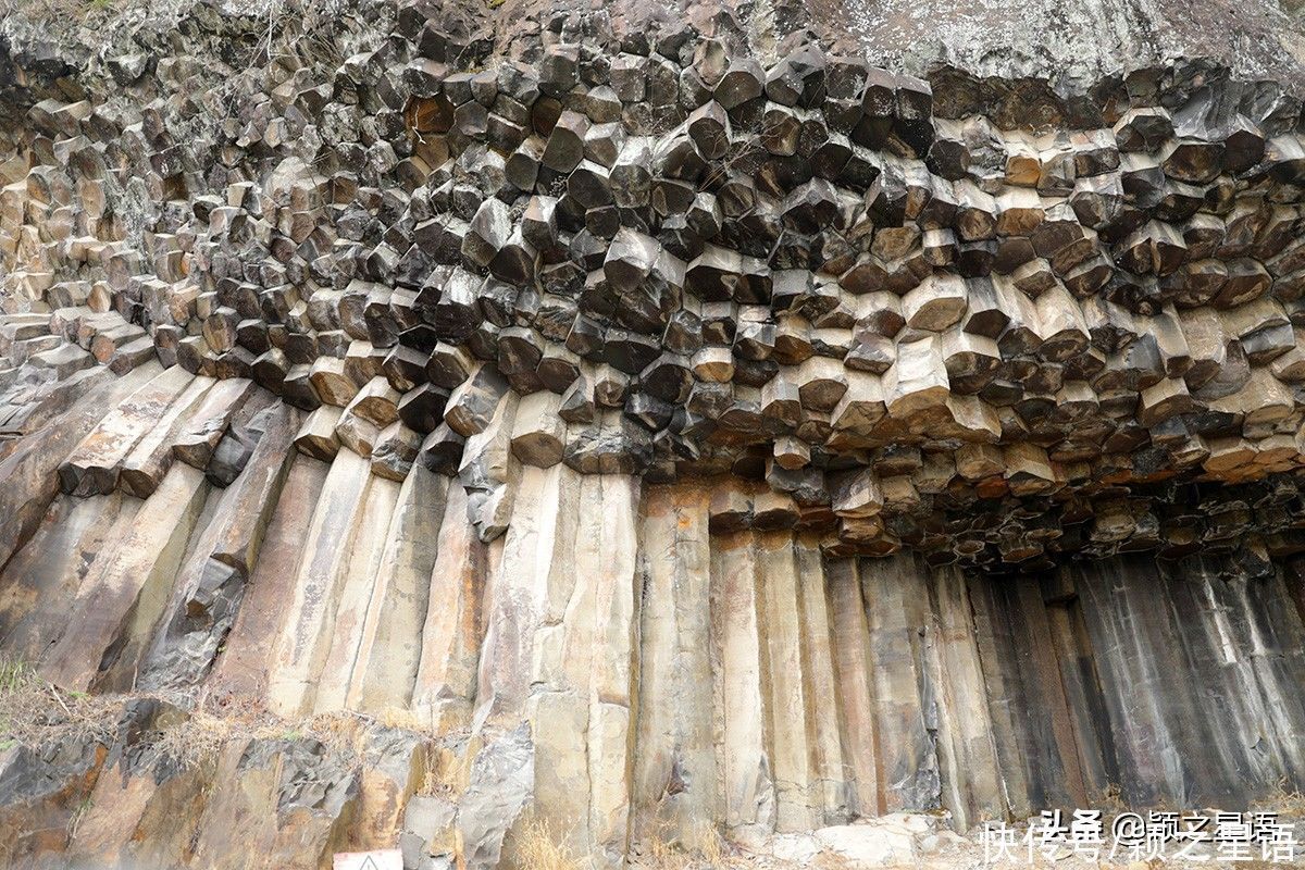 石溪村|第一次见到柱状玄武岩，大自然的地质奇观，不收门票