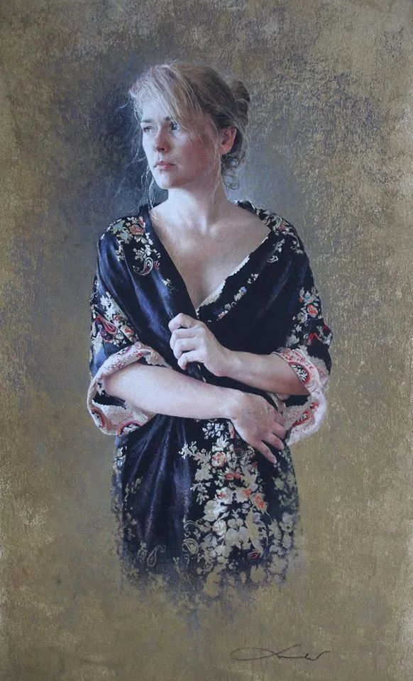 美术学院|她是大师,她的色粉画作美得令人浮想联翩!