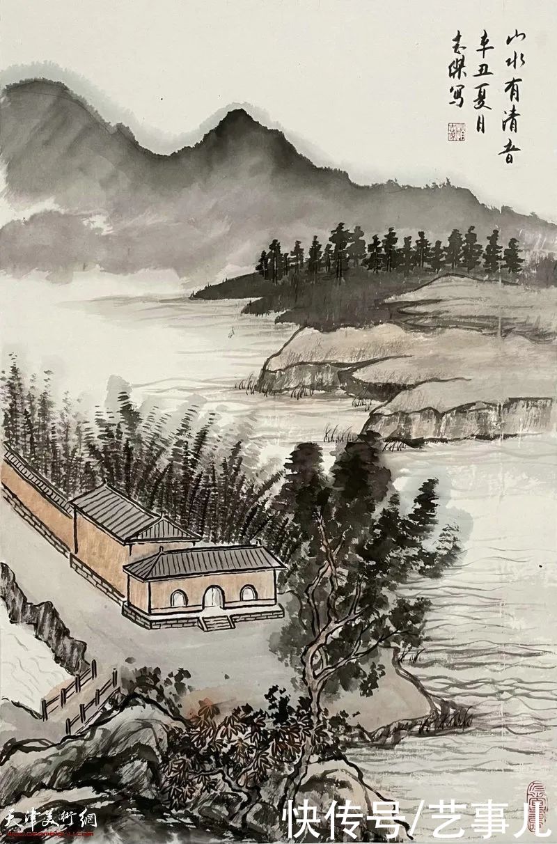 汤莉|天津美术学院首届“水墨为上”山水画高研班教学回顾