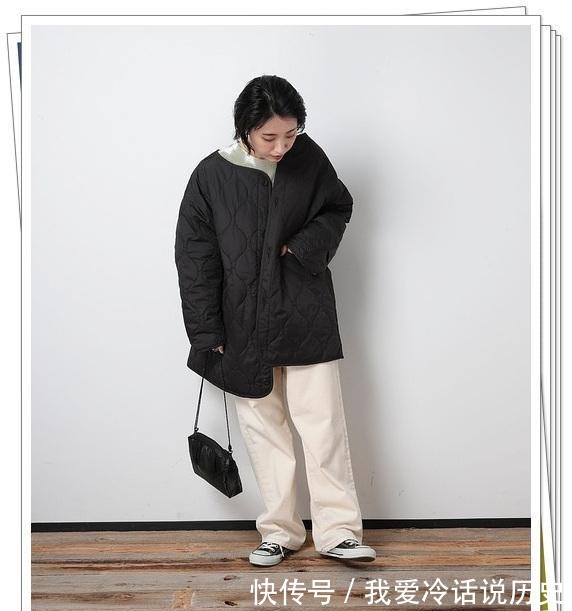 时尚 既轻松又美丽!5种百搭颜色“绗缝”棉服的30个穿搭示例!