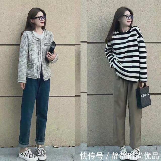 示范 秋季简约look示范：不复杂的穿搭更显气质，简简单单才是最美