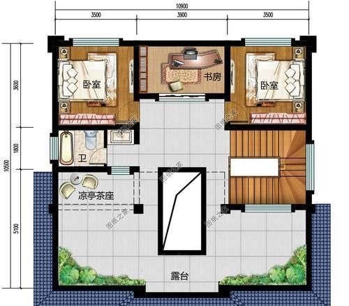 x2|120平米左右农村小四合院设计，韵味十足，领略中式建筑的美