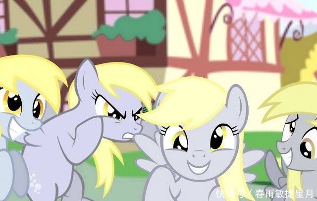 小马宝莉：友谊就是魔法|小马宝莉画师小失误，收获超高人气，从背景小马到同人最爱