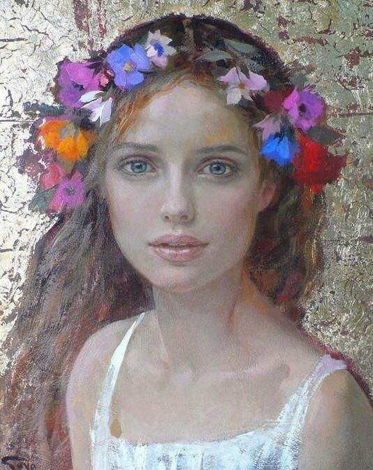 班牙!美丽的西班牙女郎英国浪漫主义画家女性人物油画欣赏