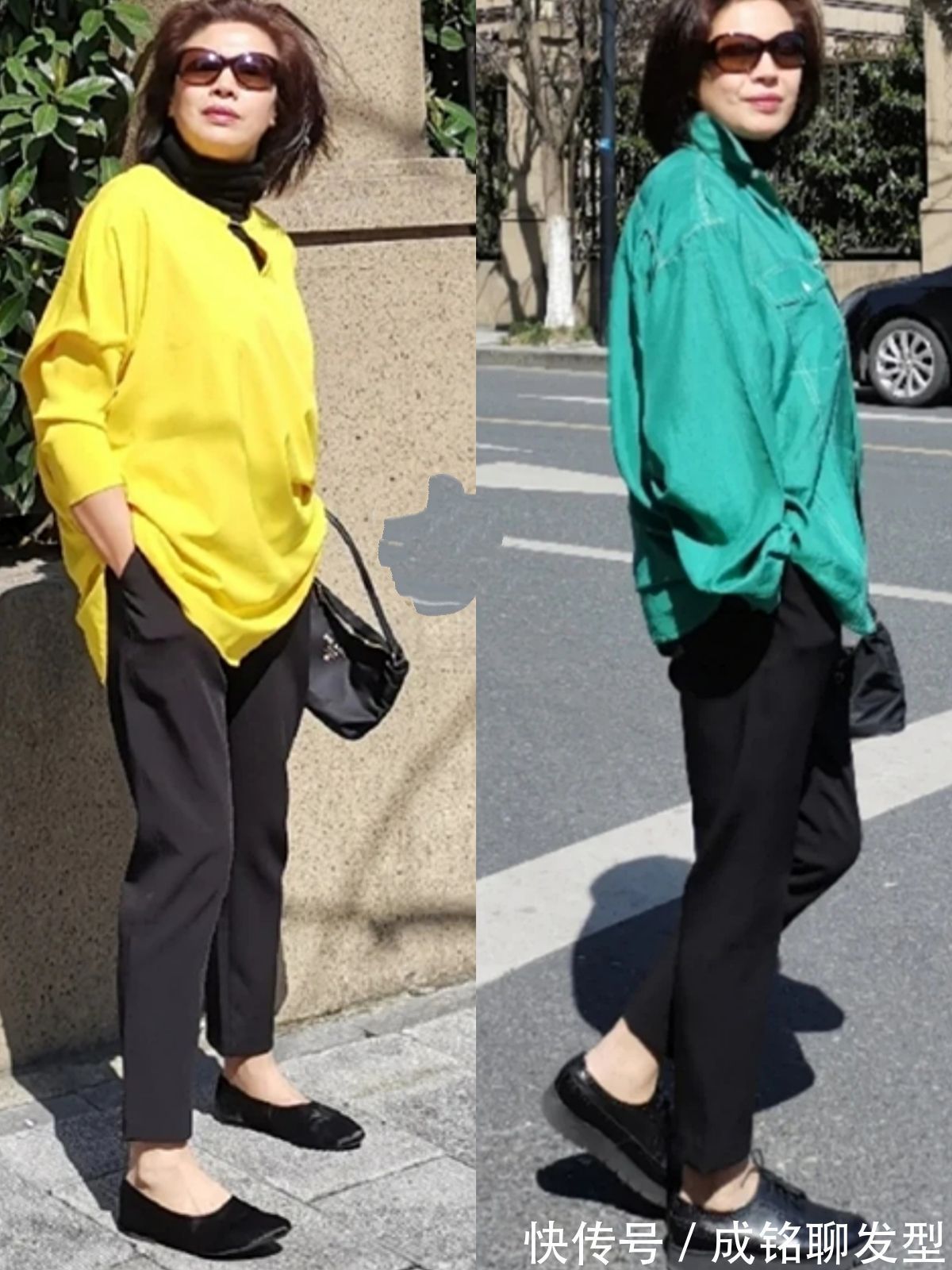 粉色调|60岁女人这样打扮才更时尚,普通衣服巧妙配色,有气质也更显年轻