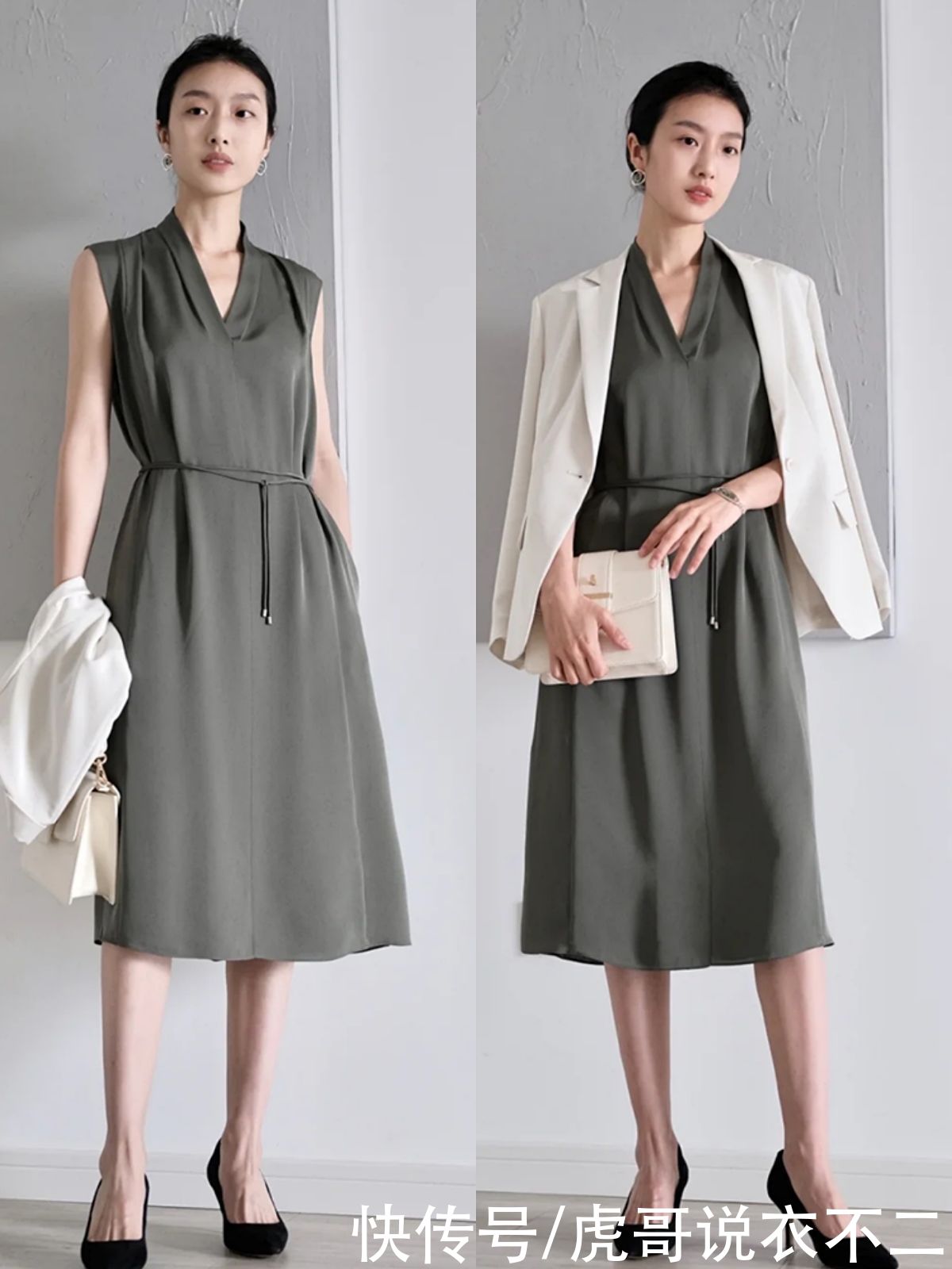 好喜欢这位小个子博主的显贵穿搭，身高1米6，也能穿出高级气场