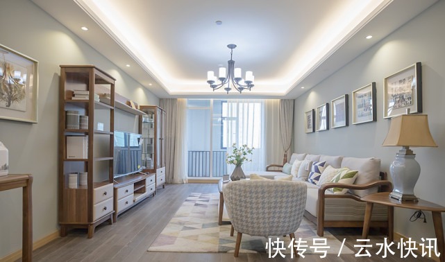 装修|102平简欧三居室,清新原木淡雅淳朴给你一个会呼吸的家