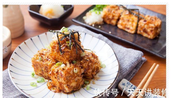芙蓉豆腐|外酥里嫩的炸豆腐，不仅仅是日本的美食，中国制作的口感更佳