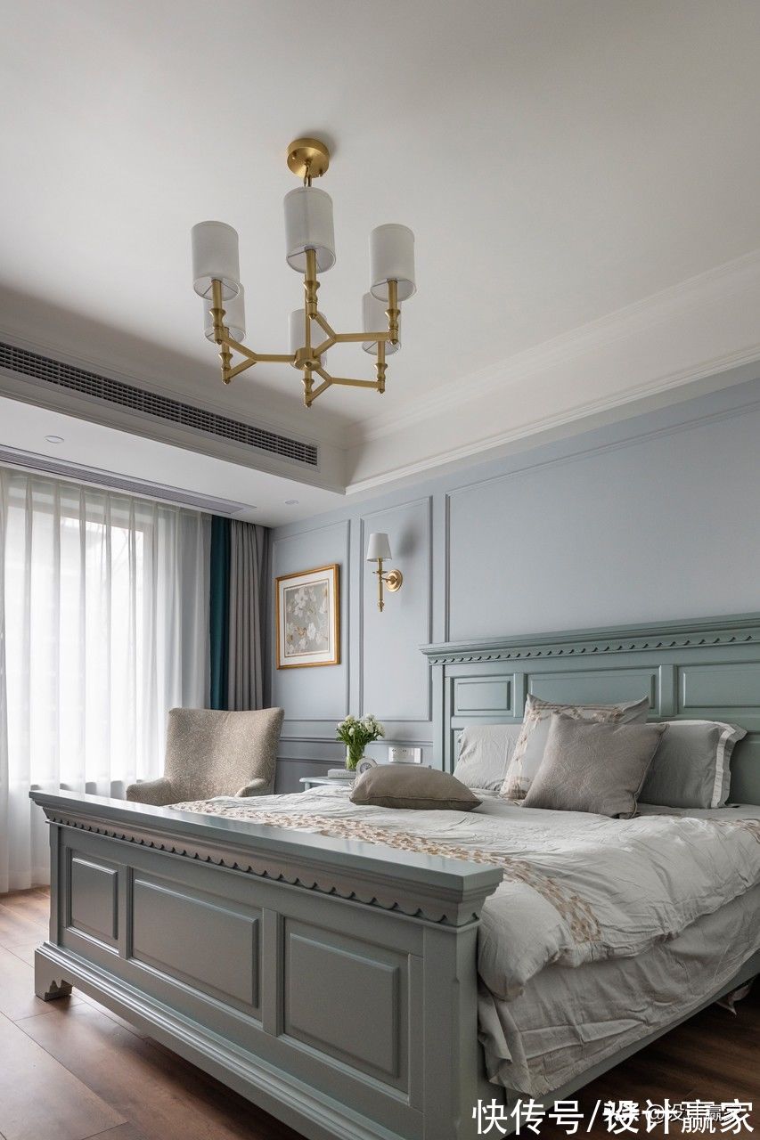 美式|120㎡原木自然风，经典美式贯穿其中，精致优雅大气