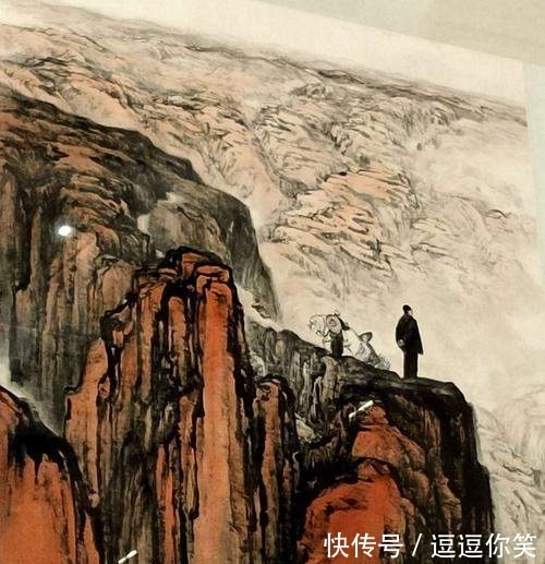 黄河#石鲁山水画赏析