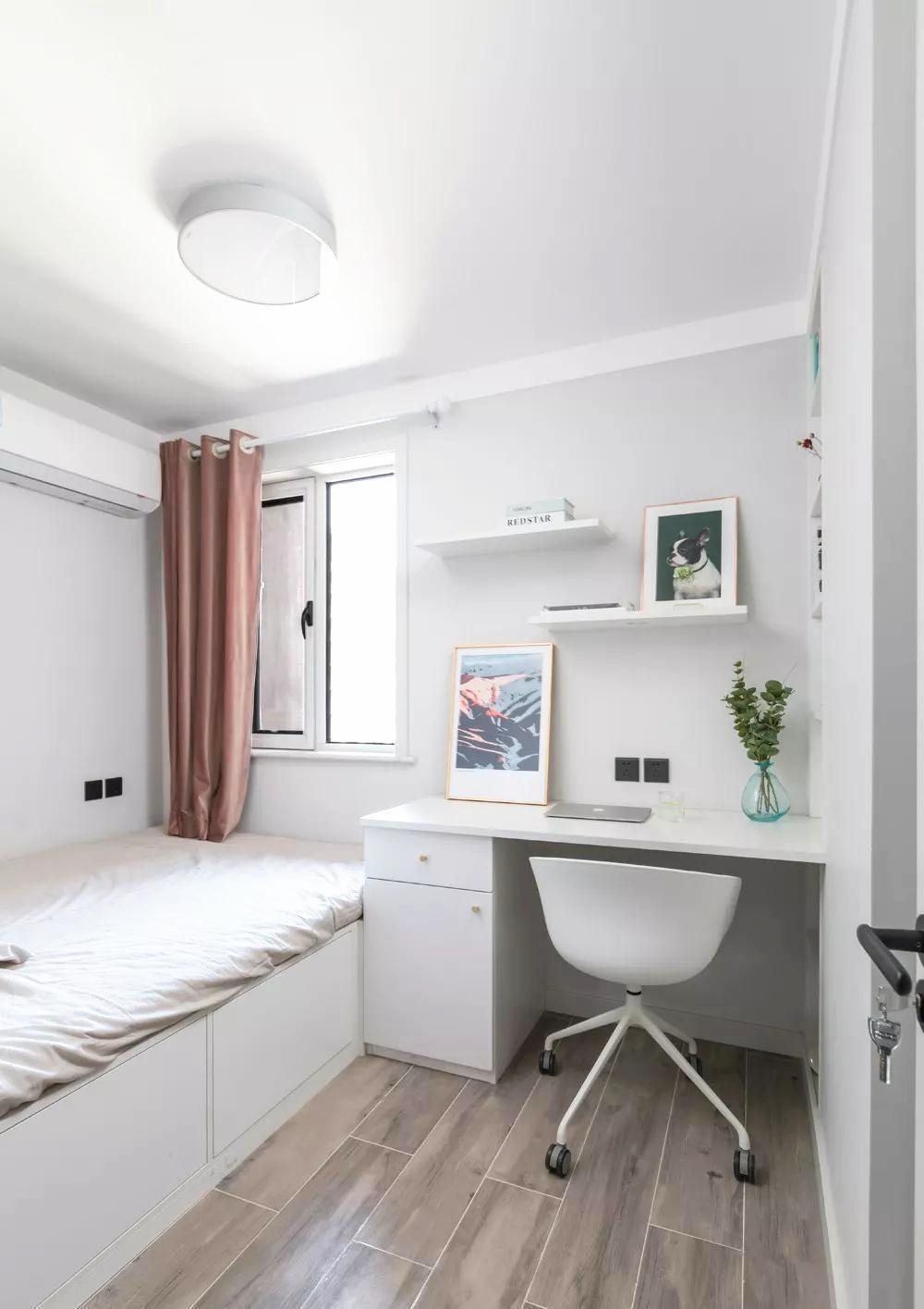 玄关柜|参观小姨子的60㎡公寓,一个人住太舒服了,难怪30岁还不找男朋友