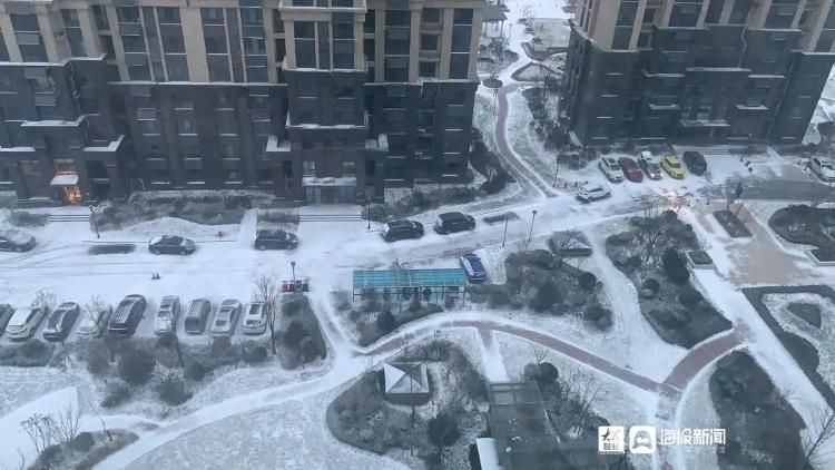 赏景|寻美淄博丨解锁赏景新姿势 实拍风雪中的一幕幕美景