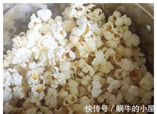 玉米粒|想吃爆米花不用买,玉米锅里一炒,出锅爆个满锅,3块钱吃个过瘾