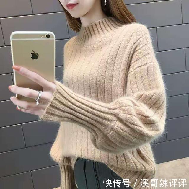 气质|天冷别再穿裙子,今年流行“灯笼袖针织衫”,精致优雅有气质