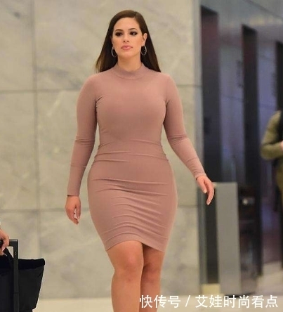 简约风|减肥真的难,聪明的胖女人用这些“招数”,轻易穿出“瘦感”