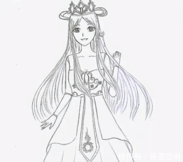 孔雀|将叶罗丽人物给“简化”,罗丽依旧仙气飘飘,孔雀太人间真实了