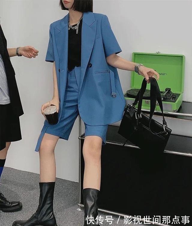 西装外套 初秋外套穿搭公式!照着穿,超时髦!