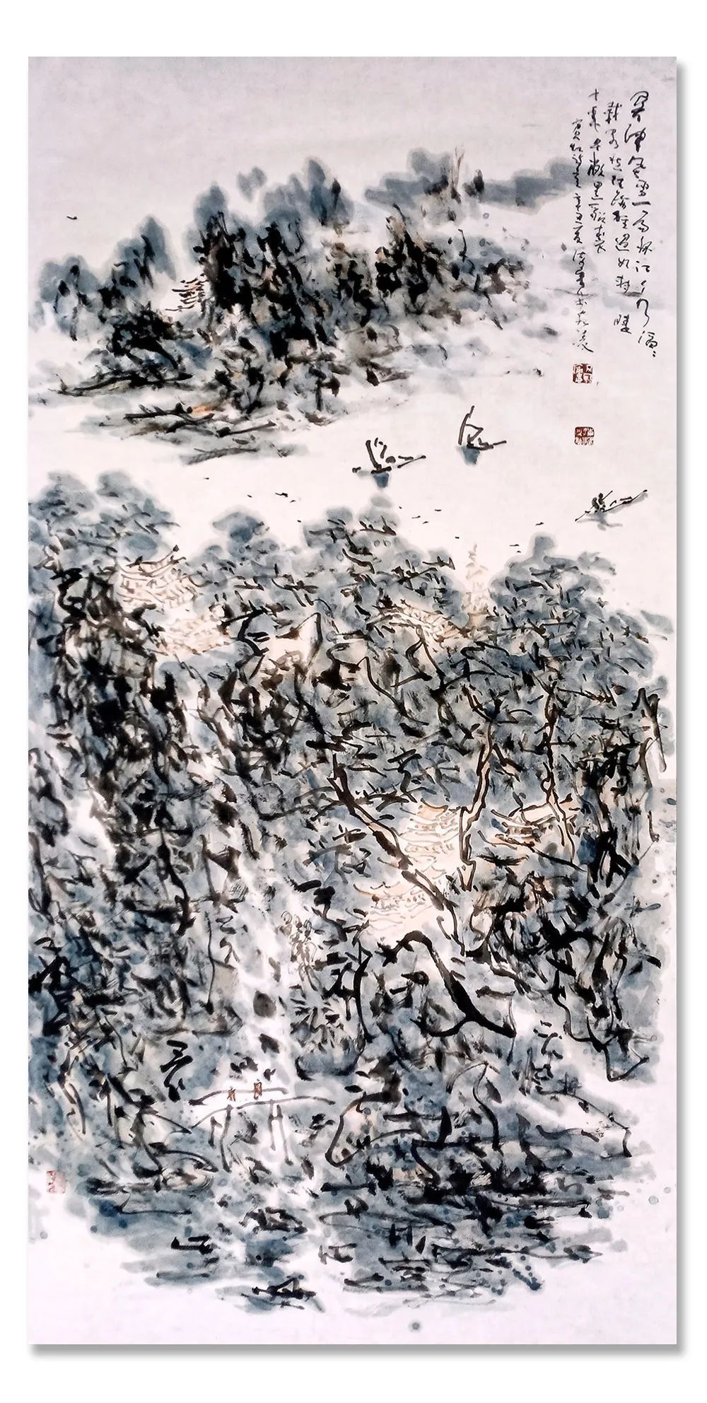 中国画!《大美为真》中国当代书画名家学术邀请展—?江海滨