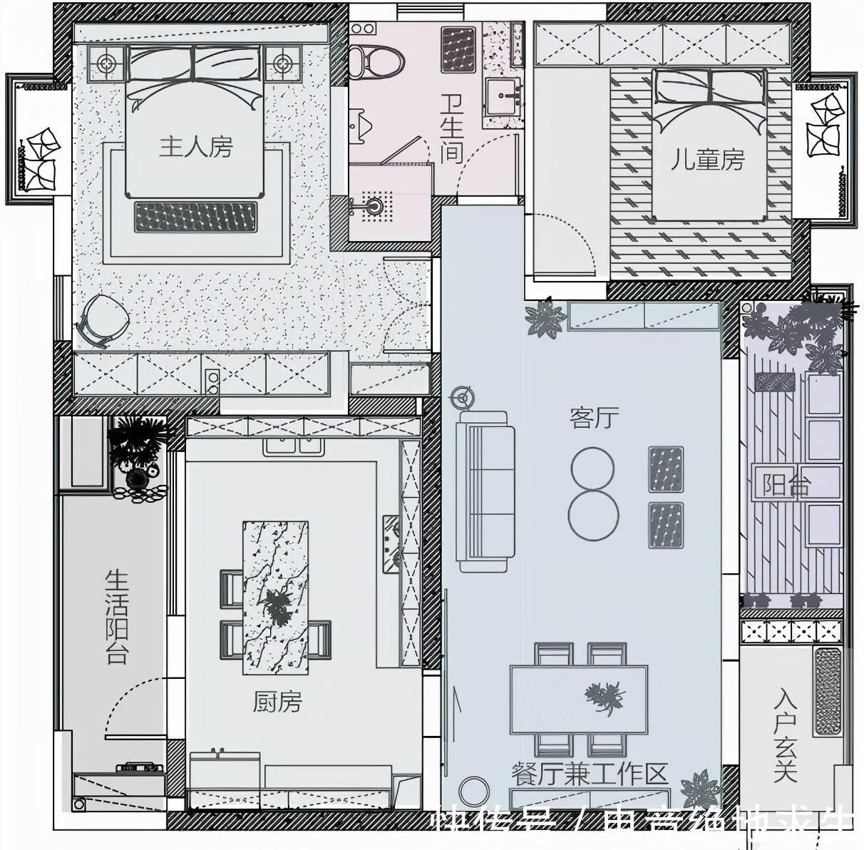 小姐姐|精致的韩国小姐姐,利用一面墙,让家里多出了一个玄关,让人称赞