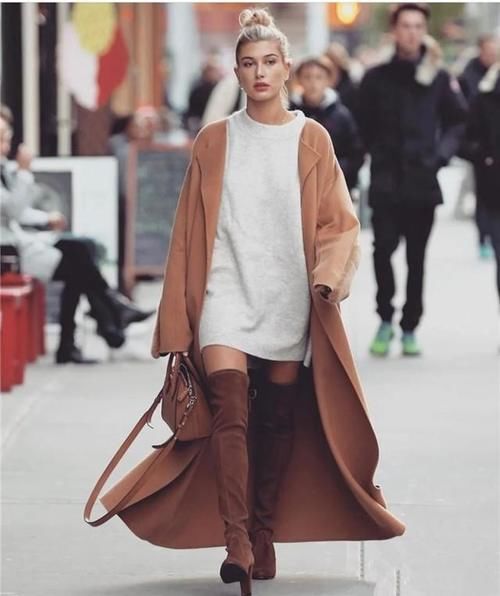 今年大衣越长越时髦！身高仅158的女生，穿上这几款，显高有气质