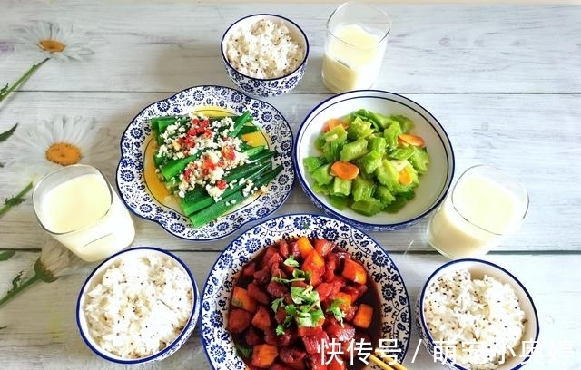 一家三口的晚餐，五天不重样，家常美味，网友说：想去你家蹭饭