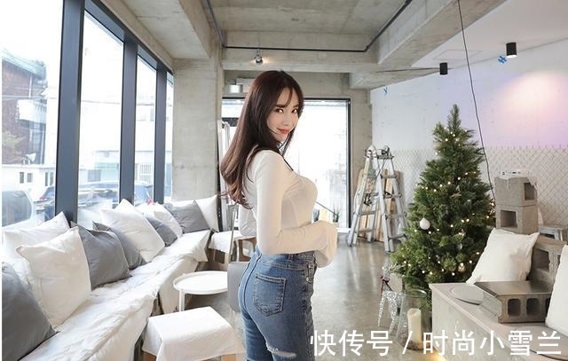 感觉|牛仔裤穿出不一样的感觉,这是越破越流行?