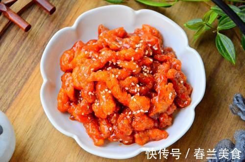 开胃|糖酥里脊,酸甜口味用的可不是醋,别搞错了,酸甜开胃多吃两碗饭